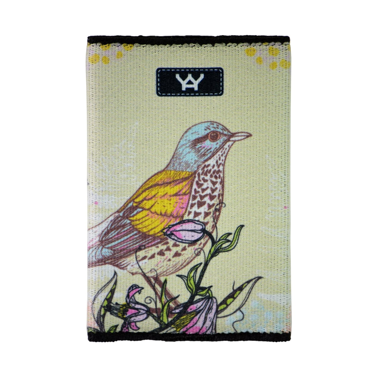 1195 The Perfect Slim Wallet for Front Pocket Use - Enchanted Garden