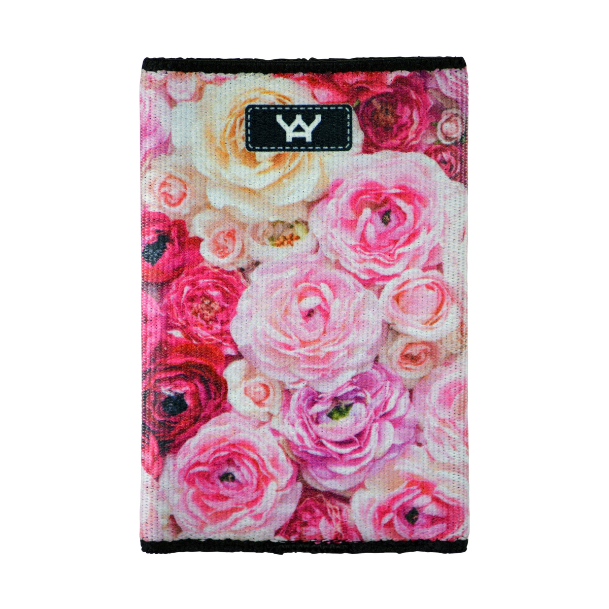 1202 The Perfect Slim Wallet for Front Pocket Use - Pink Roses