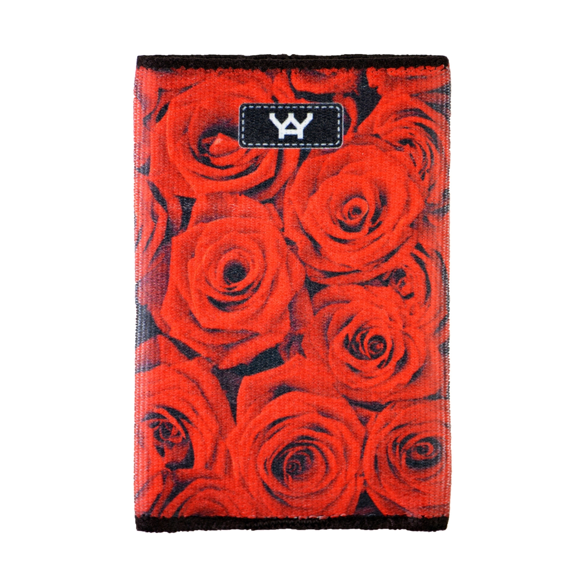 1205 The Perfect Slim Wallet for Front Pocket Use - Red Roses