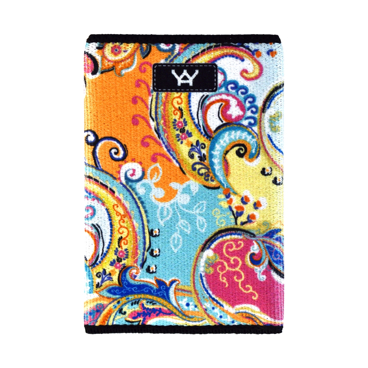 1510 The Perfect Slim Wallet for Front Pocket Use - Modern Paisley