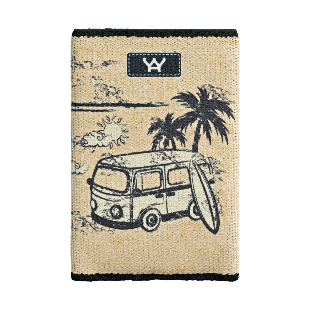 1505 The Perfect Slim Wallet for Front Pocket Use - Retro Surfing