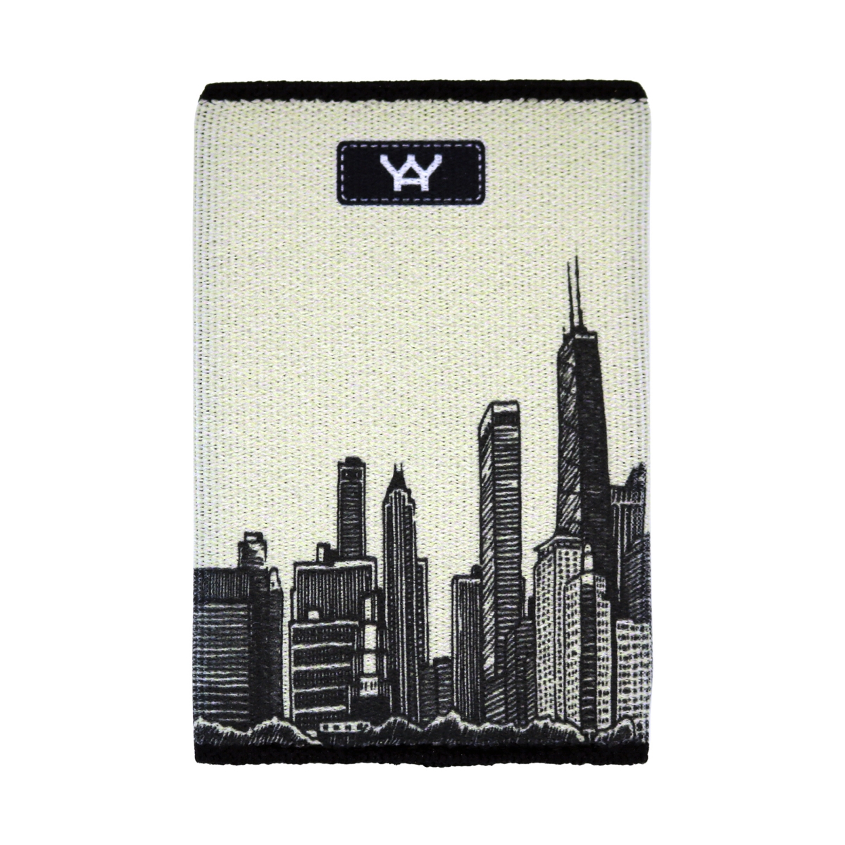1261 The Perfect Slim Wallet for Front Pocket Use - Chicago Silhouette