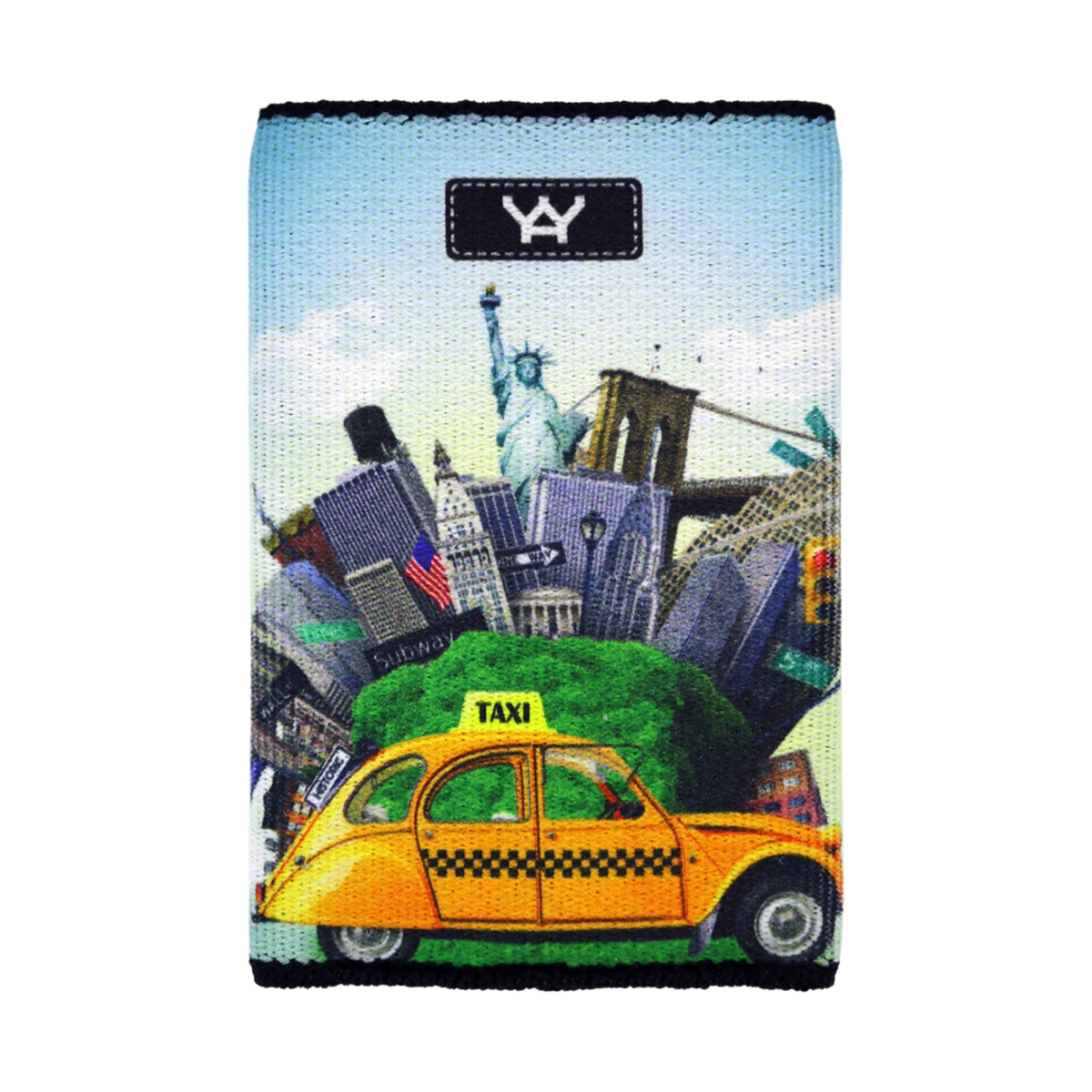1260 The Perfect Slim Wallet for Front Pocket Use - NY Taxi