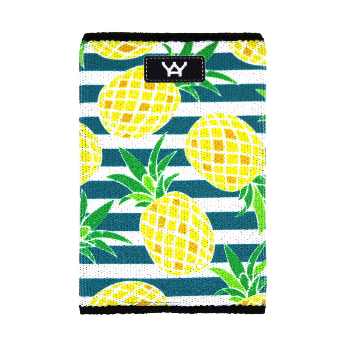 1321 The Perfect Slim Wallet for Front Pocket Use - Pineapple Stripe
