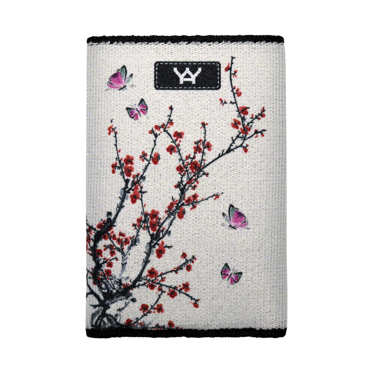 1330 The Perfect Slim Wallet for Front Pocket Use - Oriental Butterfly
