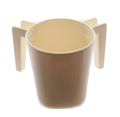 ba154ivory Plastic Square Wash Cup - Ivory