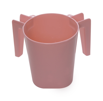 ba154pink Plastic Square Wash Cup - Pink