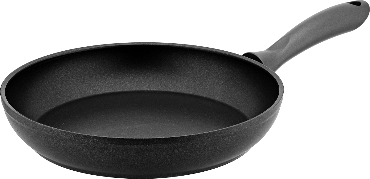Picture of YBM Home hfg10 10 in. Dia. Hascevher Aluminum Non Stick Frying Pan&#44; Black