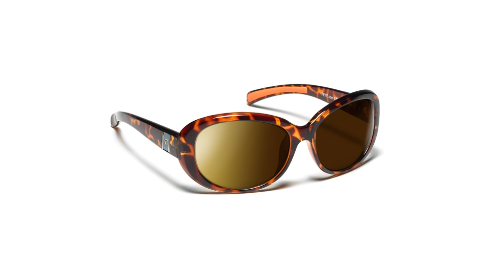 Picture of 7eye by Panoptx 896054 Lindsay Light Tortoise Frame with SharpView Polarized Copper
