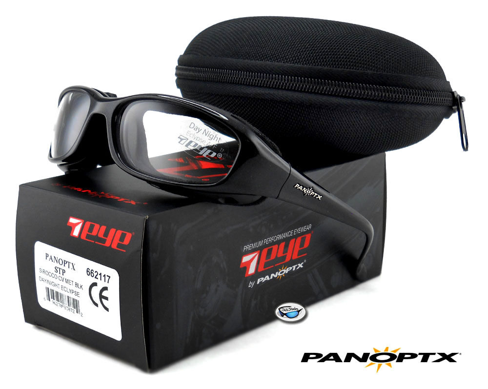 Picture of 7eye by Panoptx 662117 Sirocco Metallic Black with Photochromic Eclypse Lens