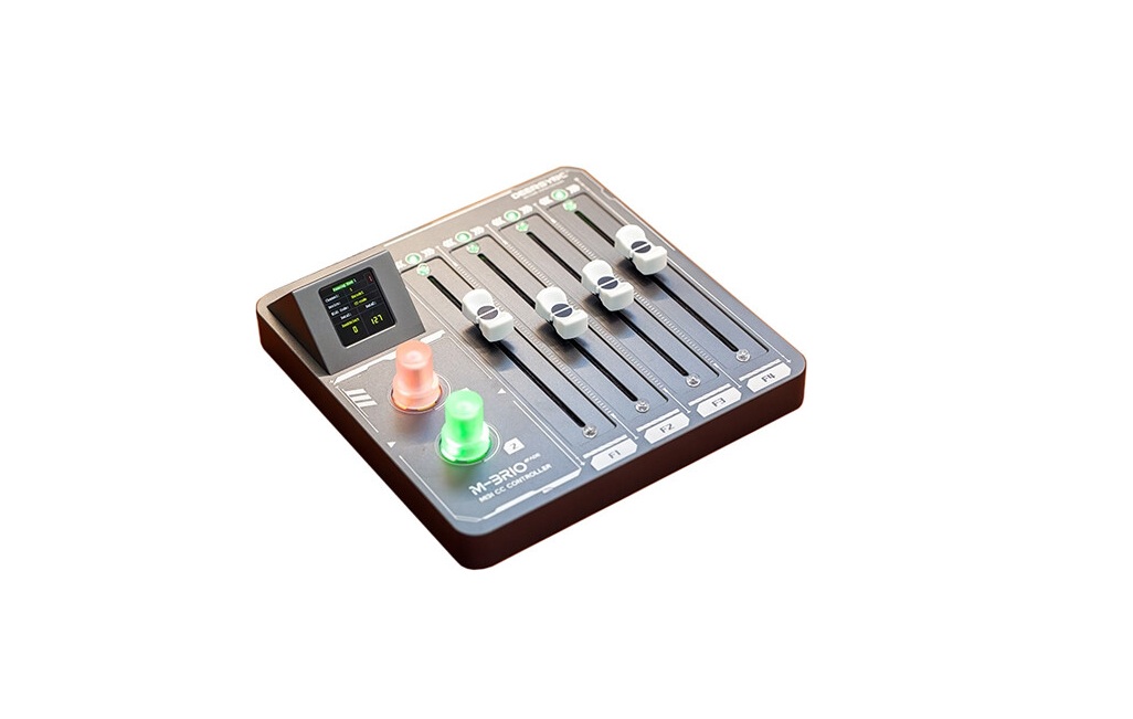 DSY-MBRIO-4F7404 4 Faders Midi Change Controller, Gray