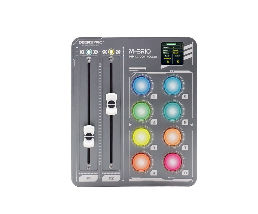 DSY-MBRIO-2F7403 Midi Change Controller, Gray