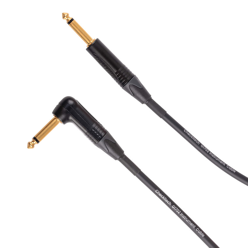 G1702-010F 10 ft. Gratify 10R Straight to Right Angle Instrument Cable