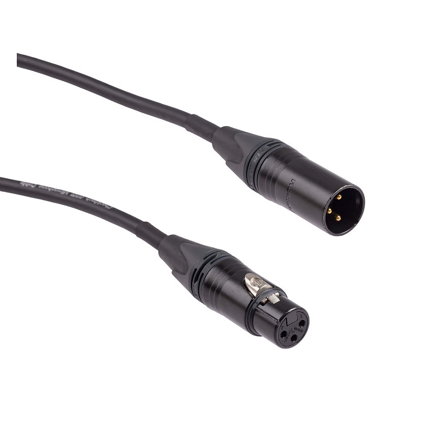 G1101-010F 10 ft. Gratify Studio Microphone Cable with Neutrik Gold Contacts