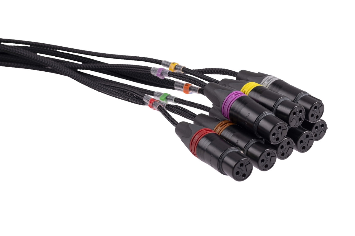 G1902-006F 6 ft. Gratify DB25-XLRF 8-Channel Analog Interface Cable with Neutrik Gold Contacts