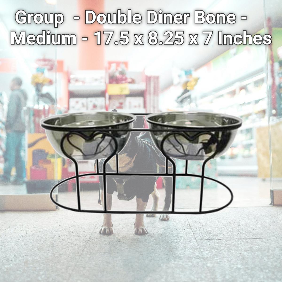 Picture of YML Group DDB7 - Double Diner Bone - Medium - 17.5 x 8.25 x 7 Inches