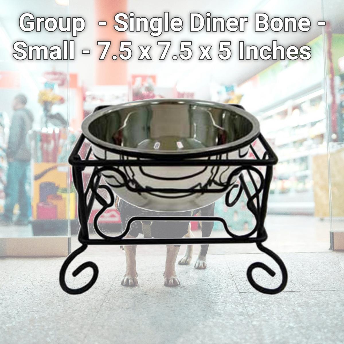Picture of YML Group DSB5 - Single Diner Bone - Small - 7.5 x 7.5 x 5 Inches