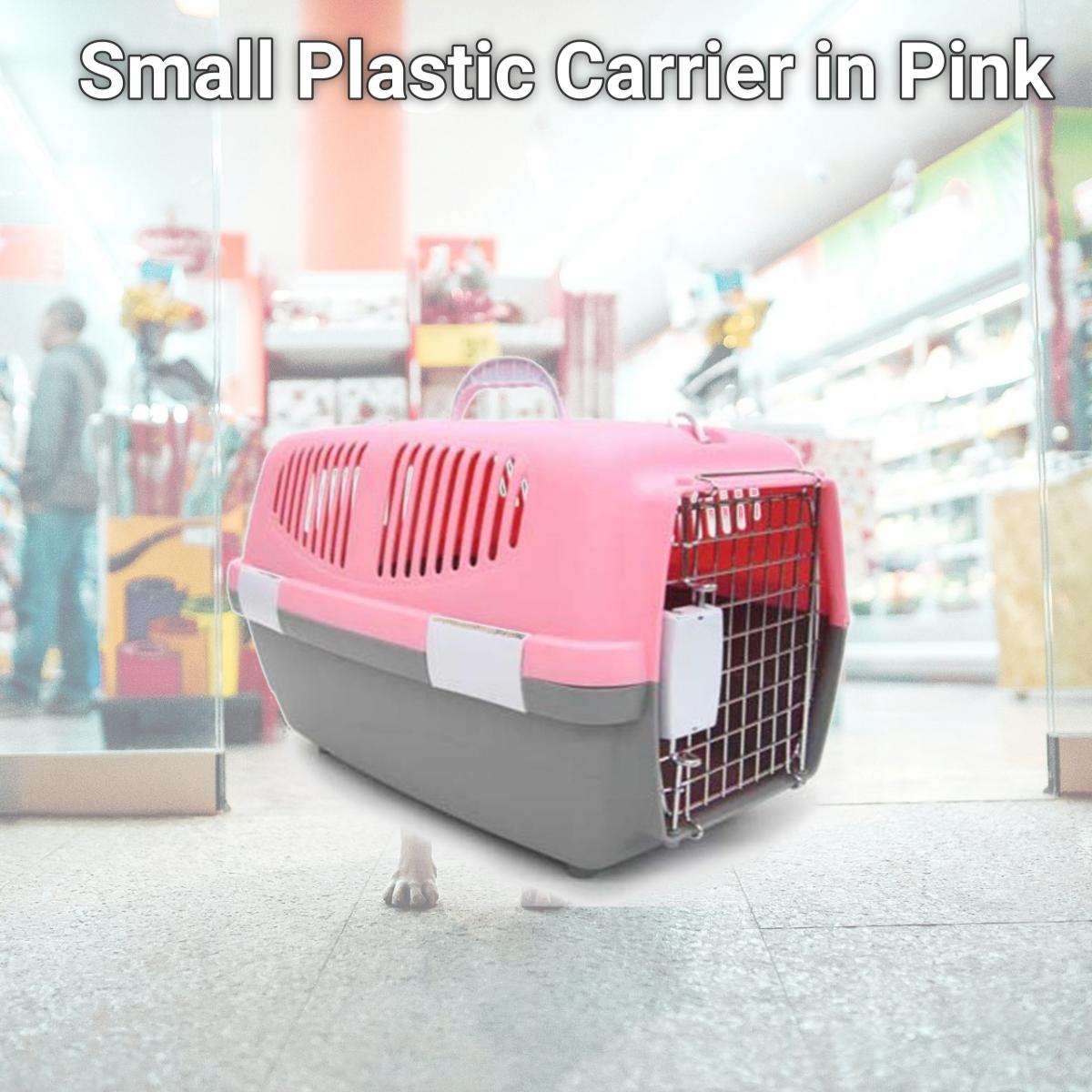Picture of YML Z100S-PK Small Plastic Carrier in Pink