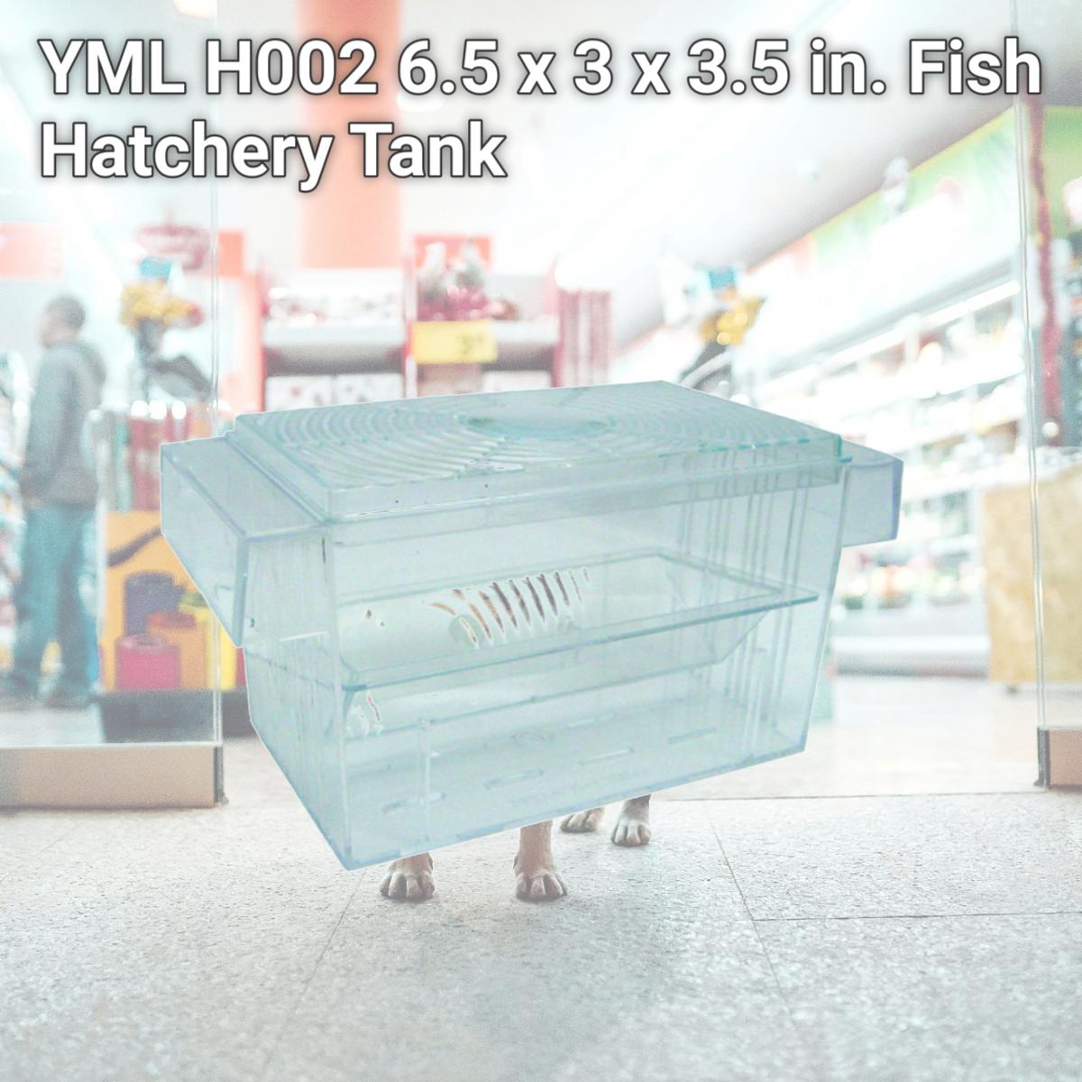Picture of YML H002 6.5 x 3 x 3.5 in. Fish Hatchery Tank