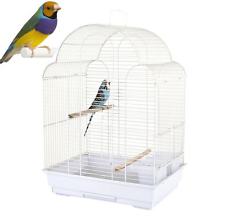 Picture of YML 5834-4814WHT 0.67 in. Bar Spacing Small Parrot Cage, White - 18 x 14 in.