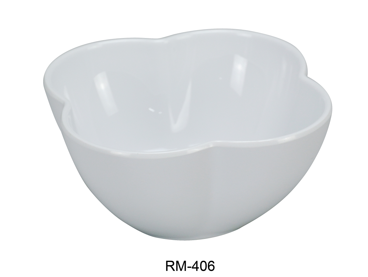 Picture of Yanco RM-406 Rome Salad Bowl, White - 16 oz - Pack of 48