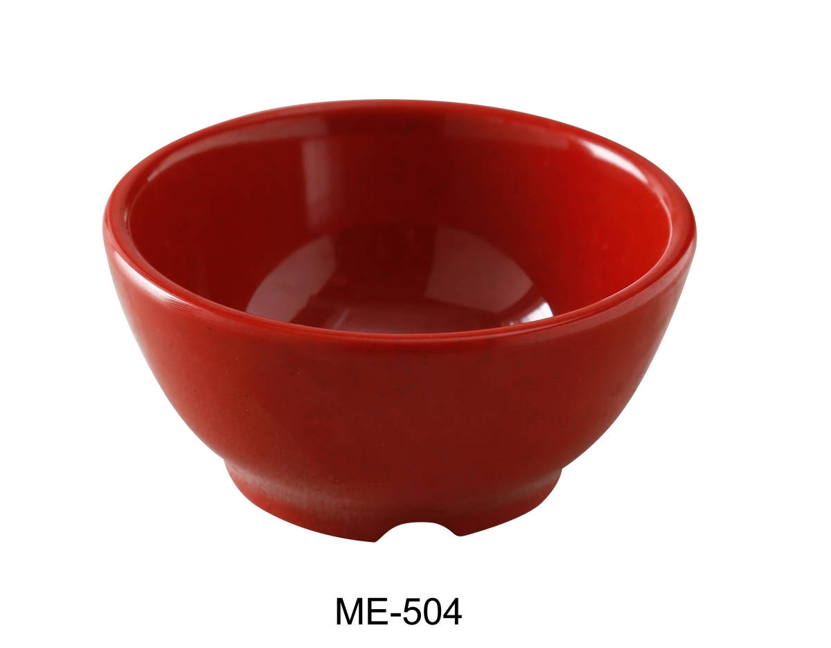 Picture of Yanco ME-504 Mexico Bowl, Red - 10 oz - Pack of 48
