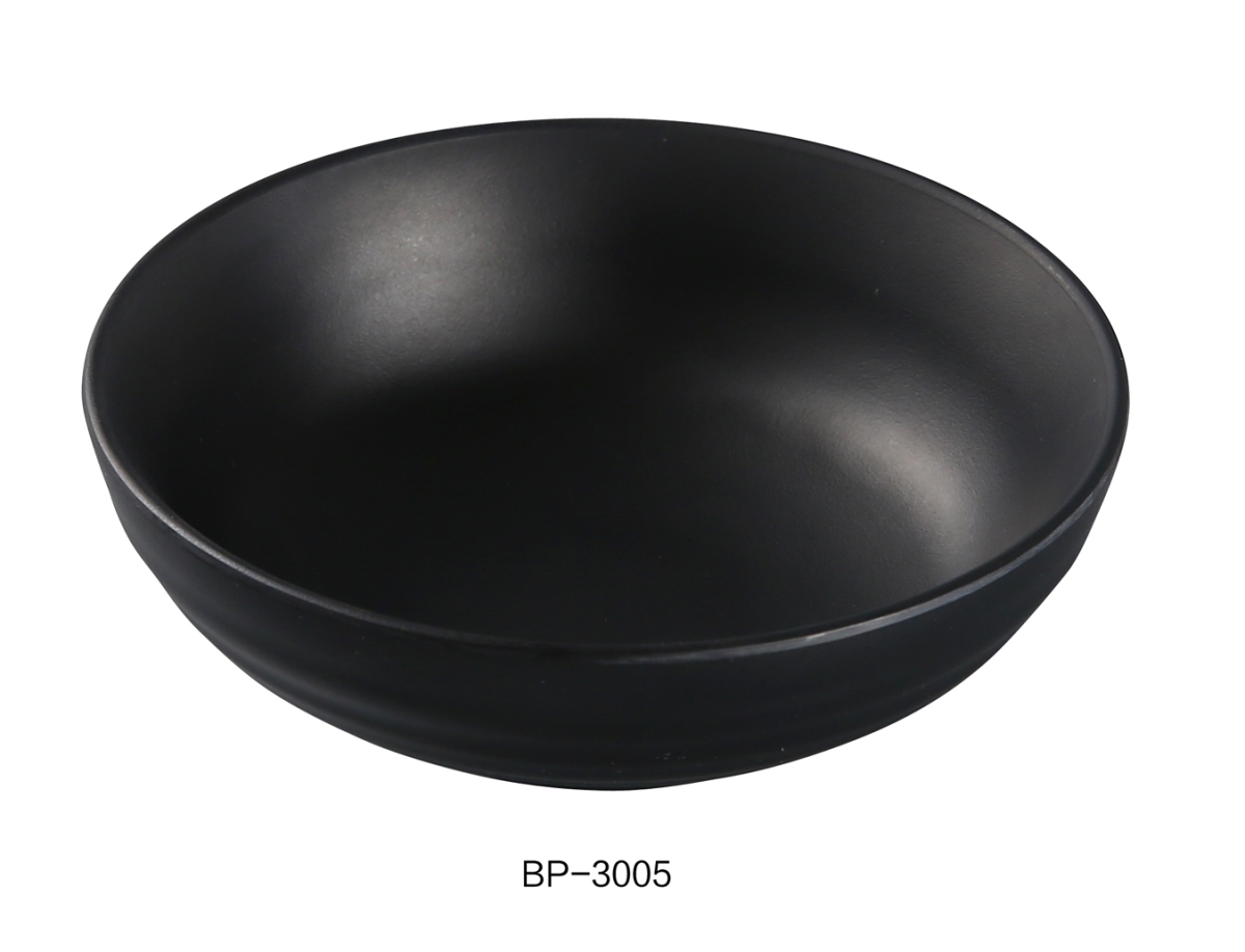 Picture of Yanco BP-3005 Black Pearl-2 Salad Bowl, Black - 8 oz - Pack of 48