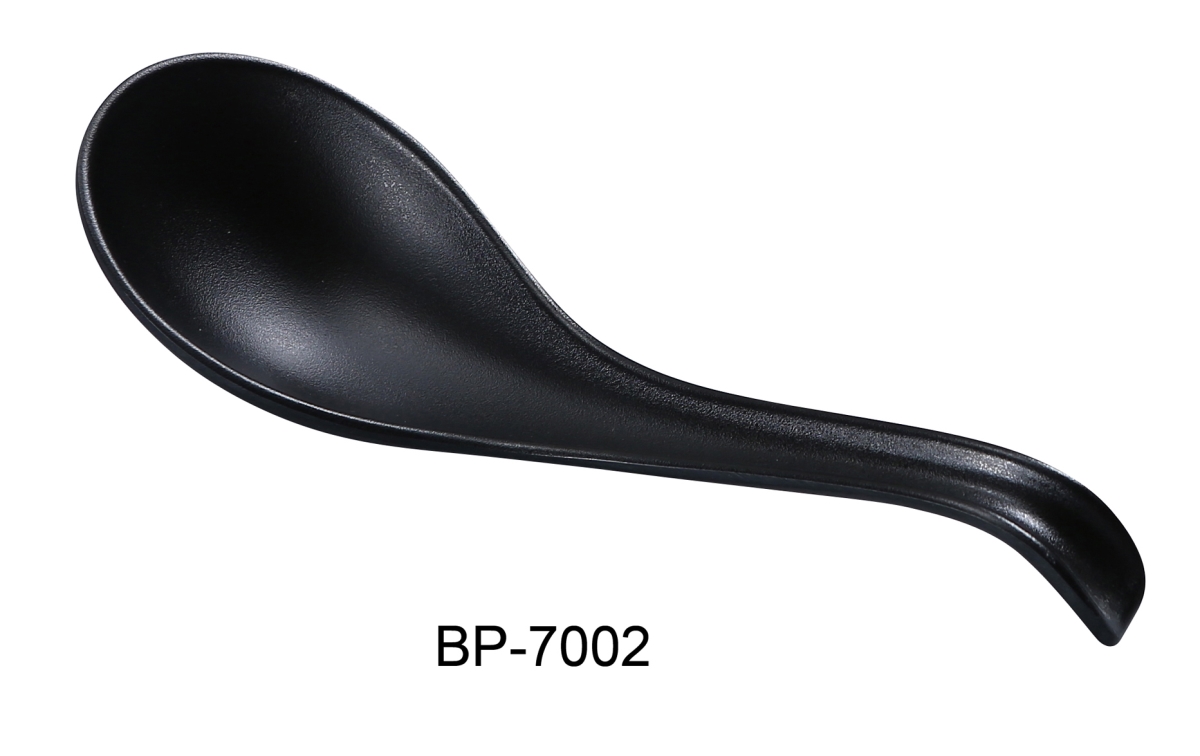 Picture of Yanco BP-7002 Black Pearl-2 Spoon, Black - 6.75 in. - Pack of 72