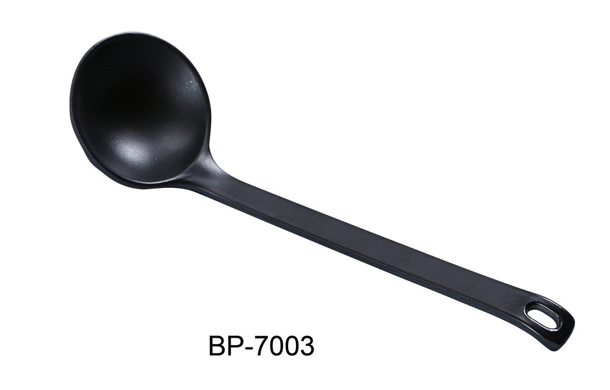 Picture of Yanco BP-7003 Black Pearl-2 Spoon, Black - Pack of 72