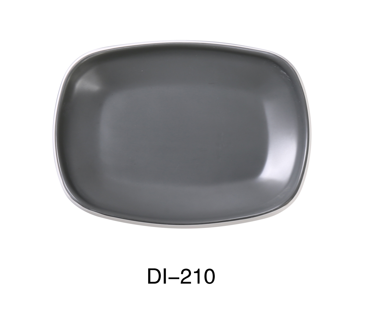 Picture of Yanco DI-210 Discover 10 x 1.88 in. Rectangular Plate, Matte - Pack of 24