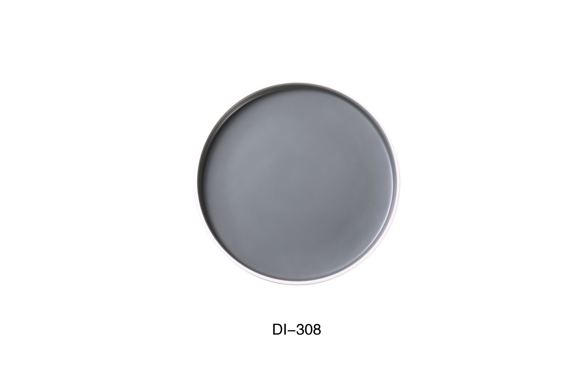 Picture of Yanco DI-308 Discover 8 x 0.75 in. Round Plate, Matte - Pack of 36