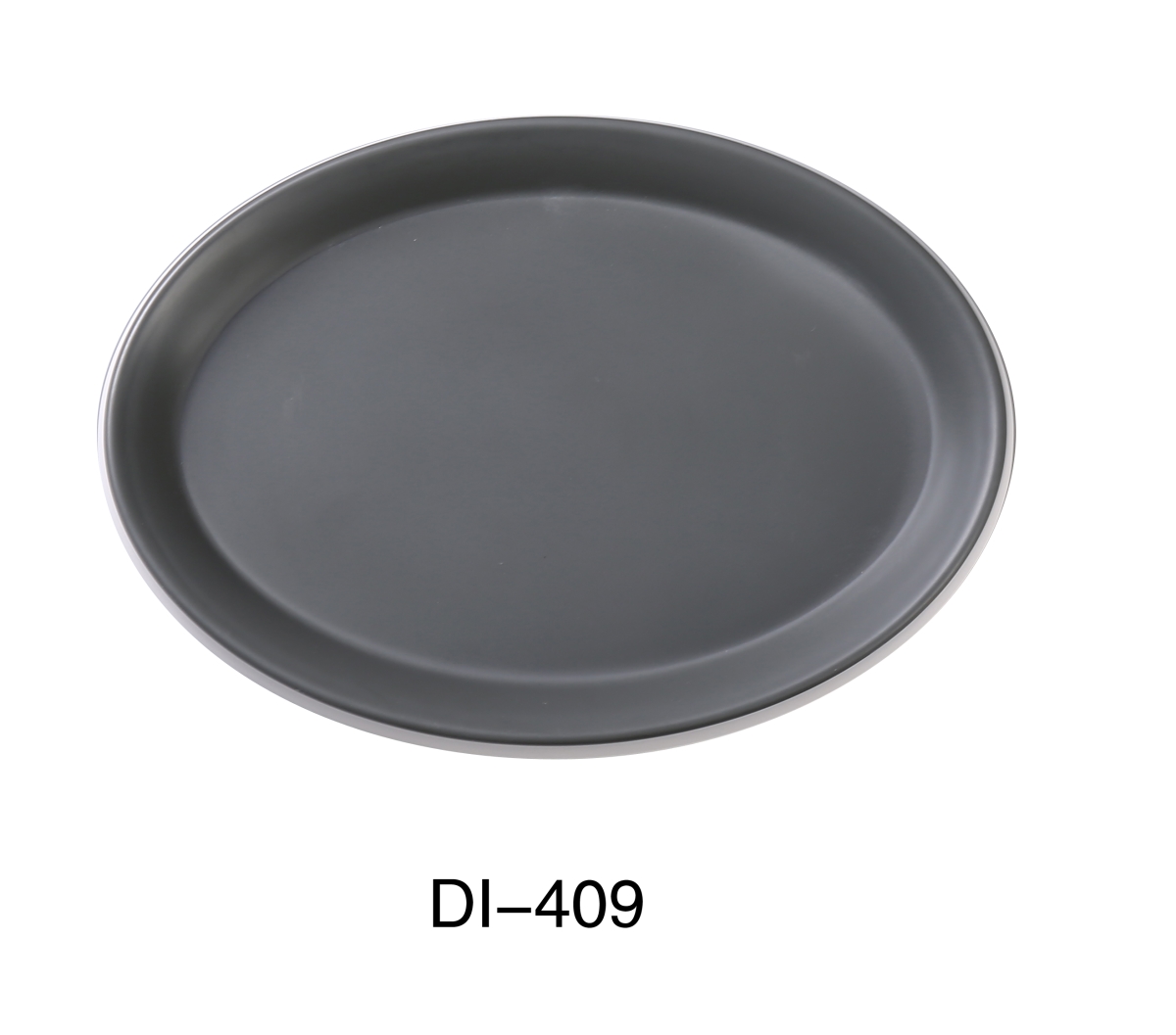Picture of Yanco DI-409 Discover 9 x 1.25 in. Oval Plate, Matte - Pack of 24