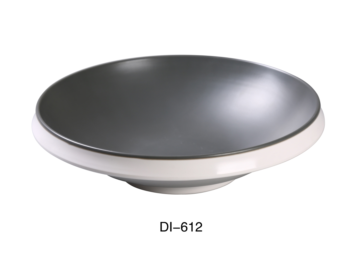 Picture of Yanco DI-612 Discover 12.5 x 3.25 in. Bowl, Matte - 98 oz - Pack of 12