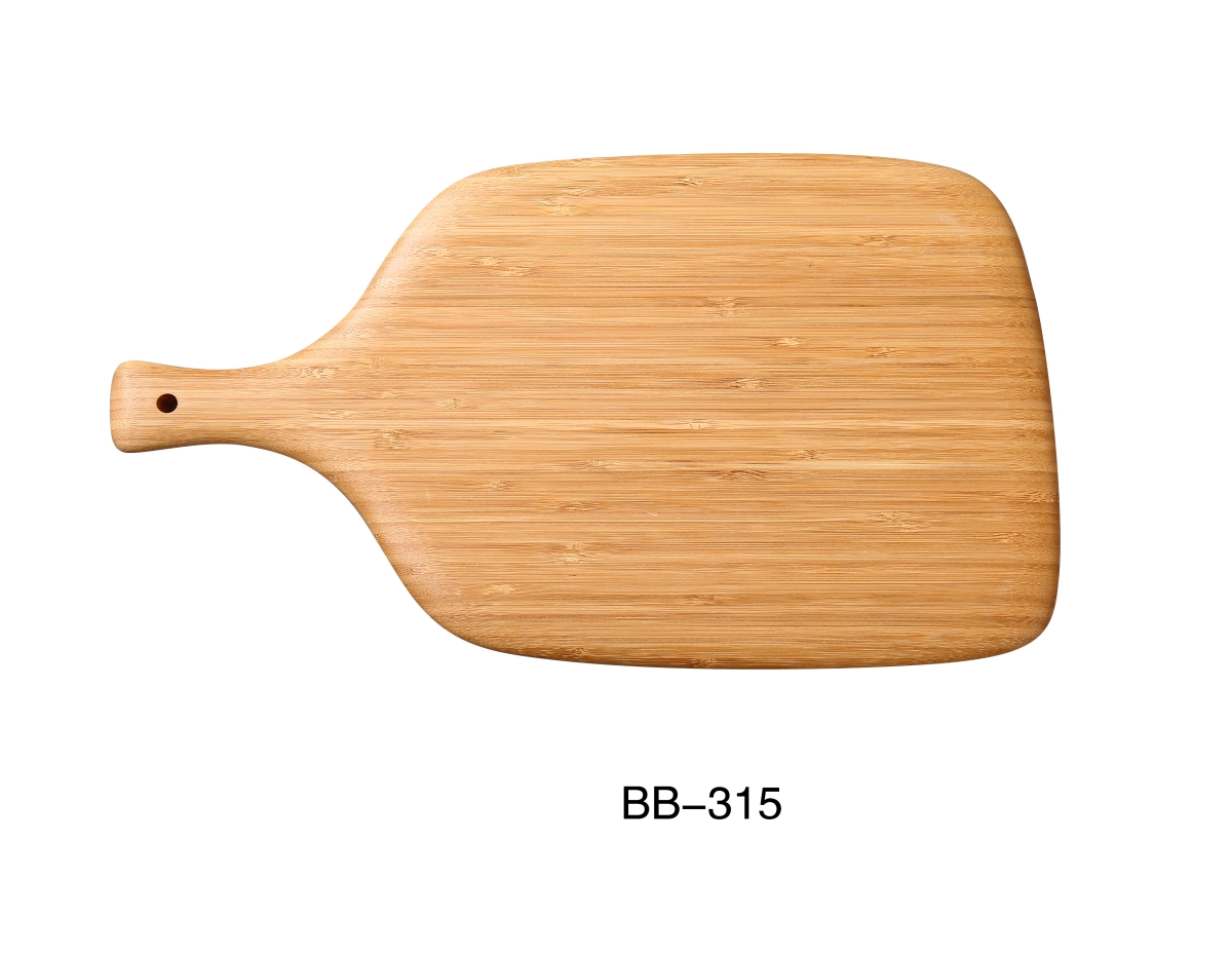 Picture of Yanco BB-315 15 x 8.25 x 0.75 in. Paddle Board, Bamboo - Pack of 12