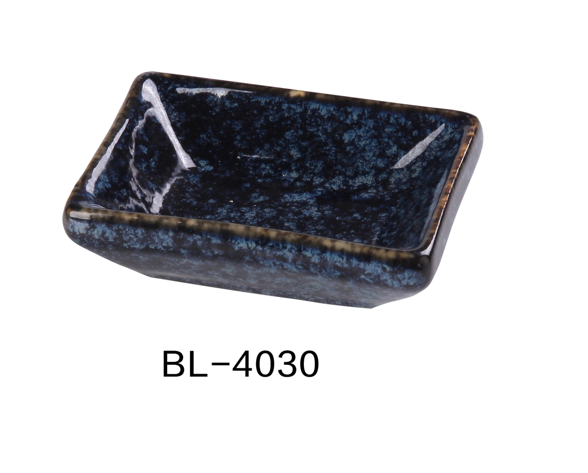 Picture of Yanco BL-4030 1 oz Blue Star Sauce Dish, Blue - Pack of 48