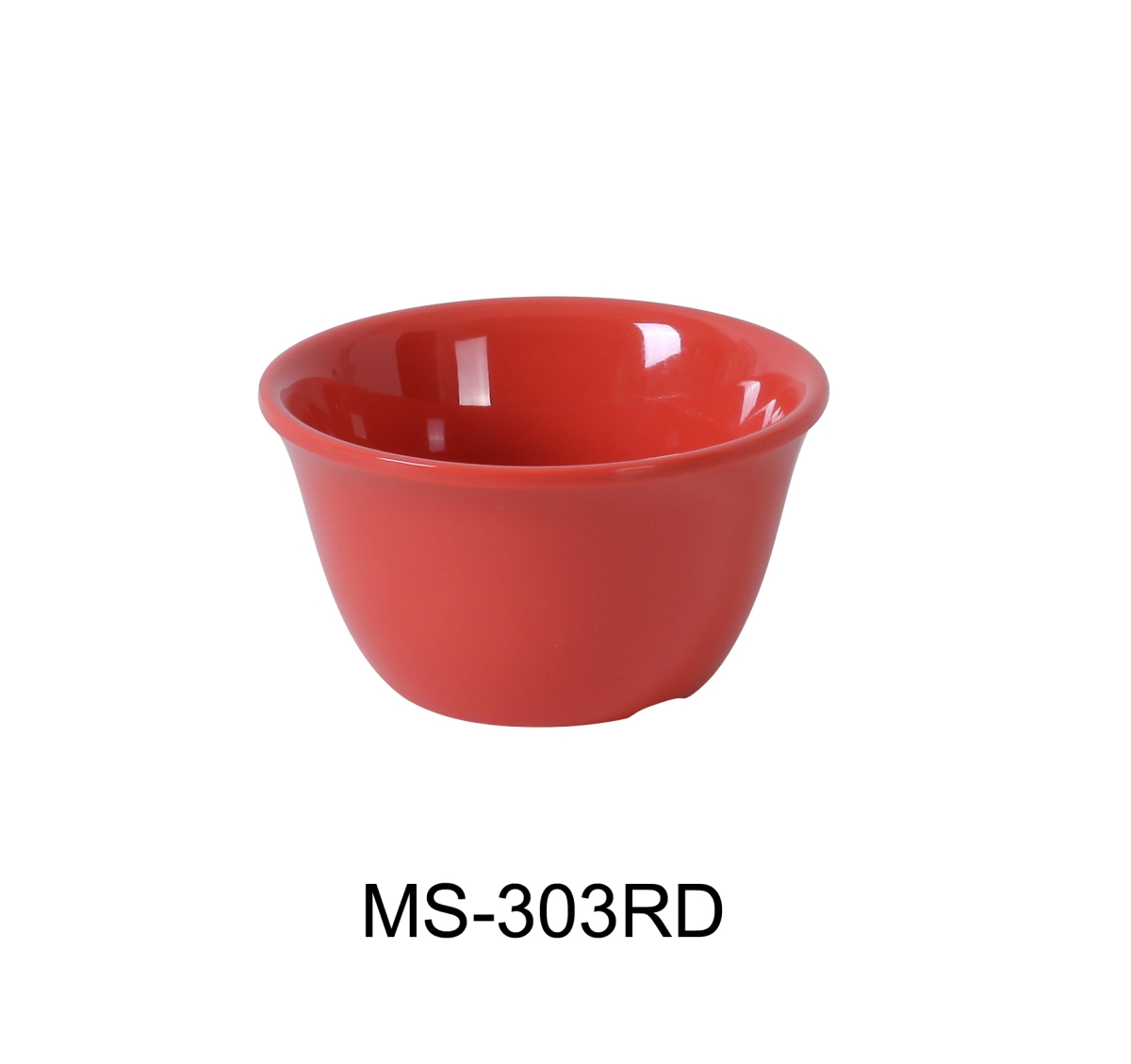 7 oz Mile Stone Bouillon Cup, Orange Red - 2 x 4 x - Pack of 48