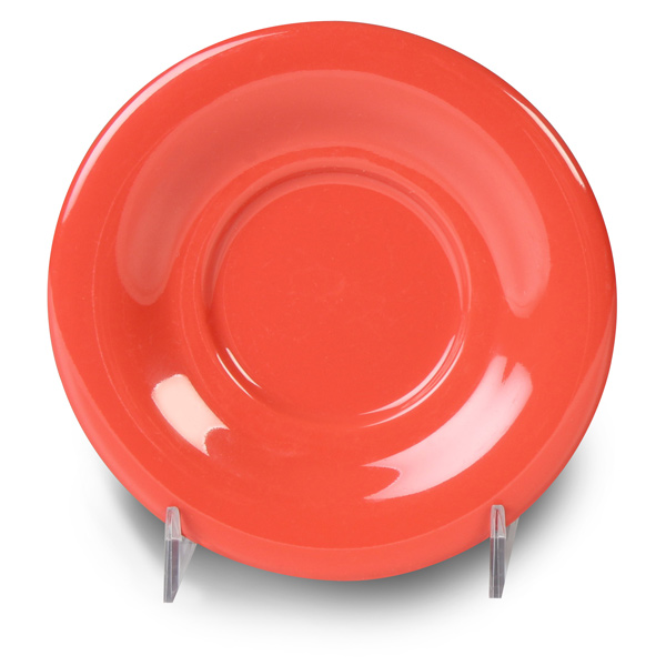 Picture of Yanco MS-9303RD 5.5 in. Mile Stone Saucer for Model MS-303-313-5044-9018, Orange Red - Pack of 48