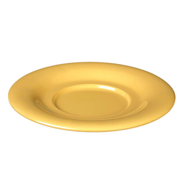 Picture of Yanco MS-9303YL 5.5 in. Mile Stone Saucer for Model MS-303-313-5044-9018, Yellow - Pack of 48