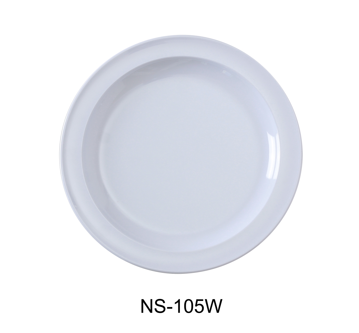 Picture of Yanco NS-105W 5.5 in. Nessico Round Plate, White - Pack of 48