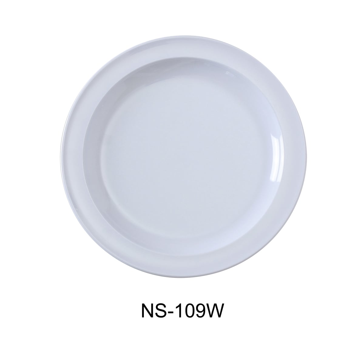 Picture of Yanco NS-109W 9 in. Nessico Round Dinner Plate, White - Pack of 24