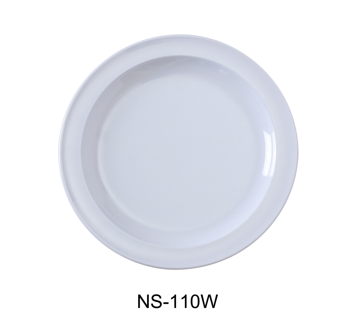 Picture of Yanco NS-110W 10.25 in. Nessico Round Dinner Plate, White - Pack of 24