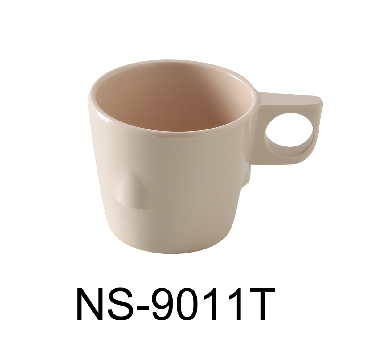Picture of Yanco NS-9011T 8 oz Nessico Coffee & Tea Cup, Tan - 2.75 x 3 in. - Pack of 48