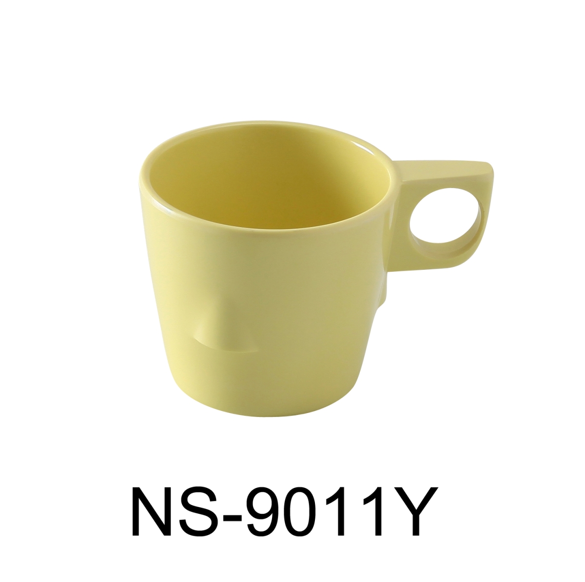 Picture of Yanco NS-9011Y 8 oz Nessico Coffee & Tea Cup, Yellow - 2.75 x 3 in. - Pack of 48