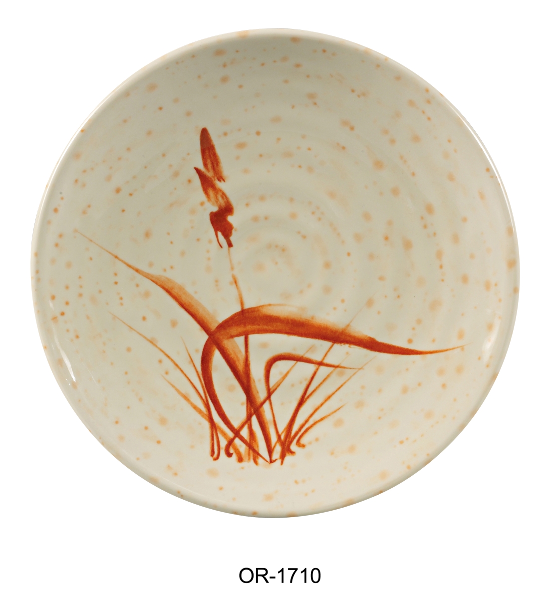 Picture of Yanco OR-1710 9.75 in. Orchis Round Plate, Gold - Pack of 24