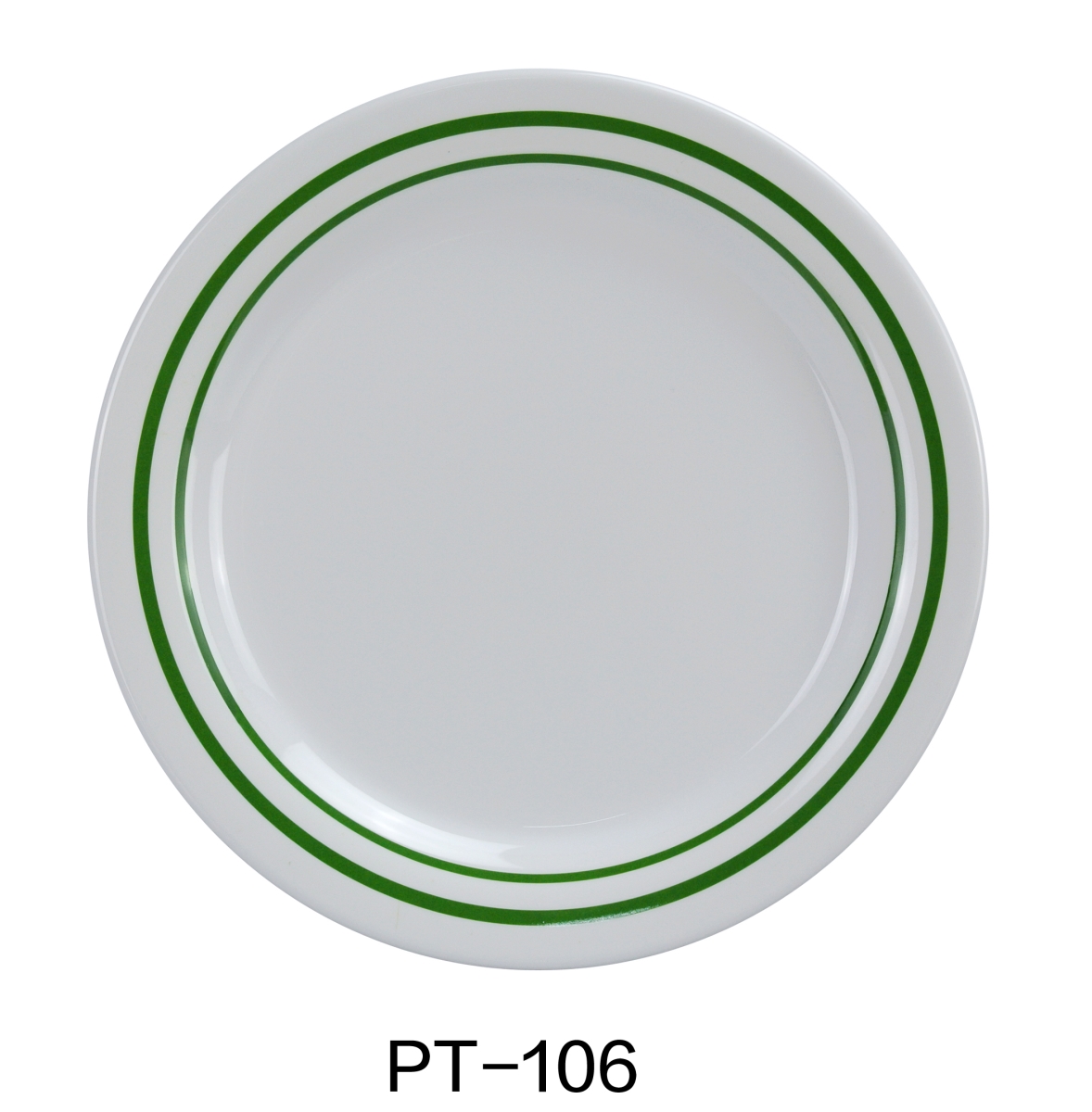 Picture of Yanco PT-106 6.25 in. Pine Tree Round Bread Plate - Pack of 48