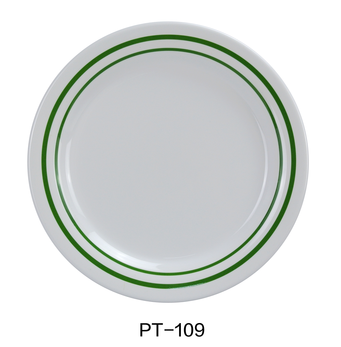 Picture of Yanco PT-109 9 in. Pine Tree Round Dinner Plate - Pack of 24