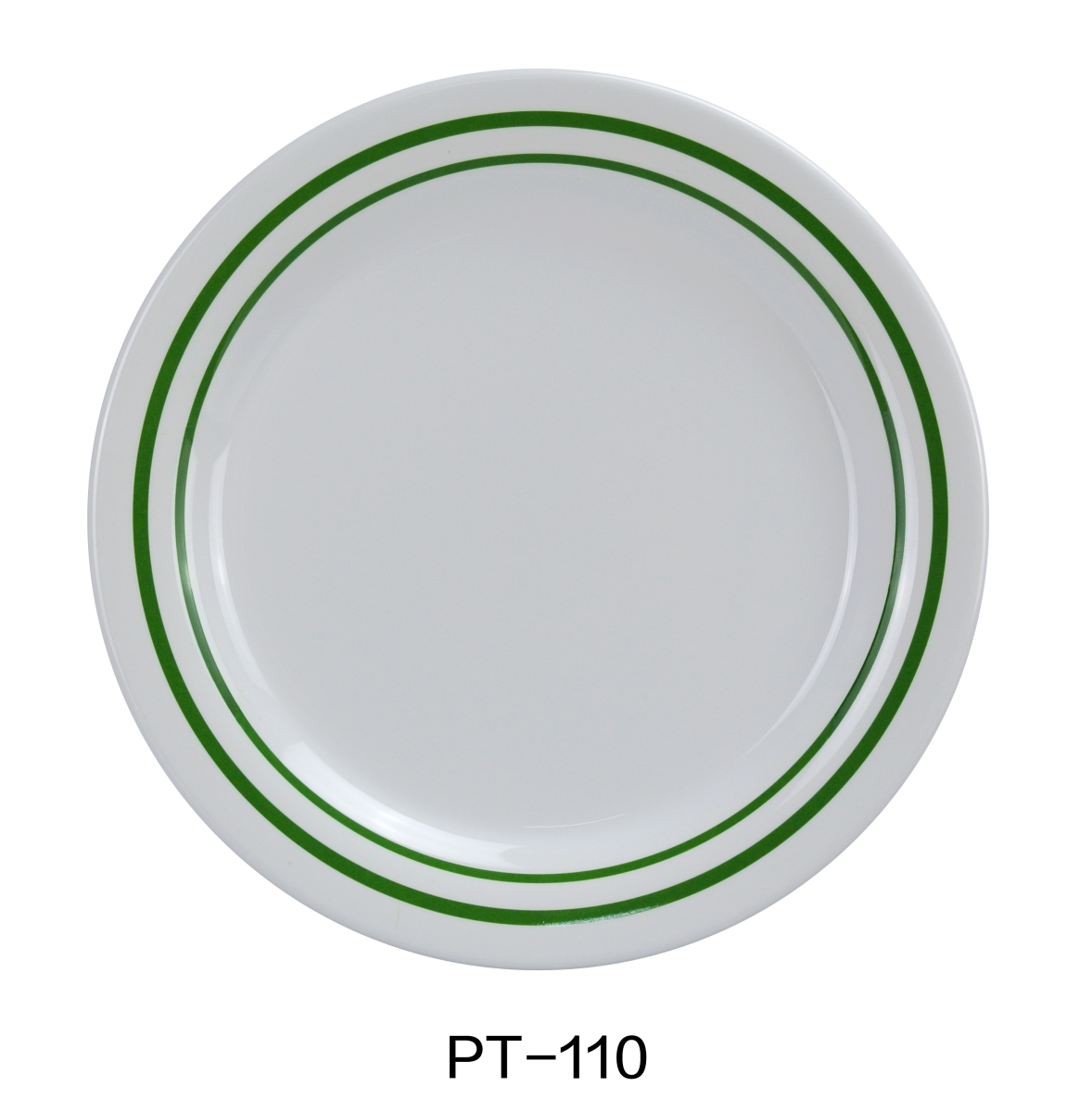 Picture of Yanco PT-110 10 in. Pine Tree Round Dinner Plate - Pack of 24
