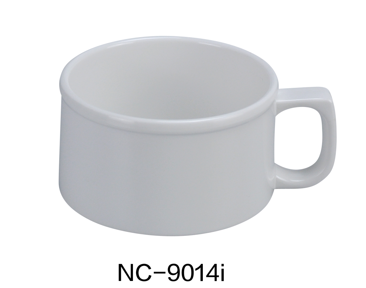 Picture of Yanco NC-9014I 12 oz Pine Tree Soup Mug, Ivory - 2.75 x 4 in. - Pack of 48