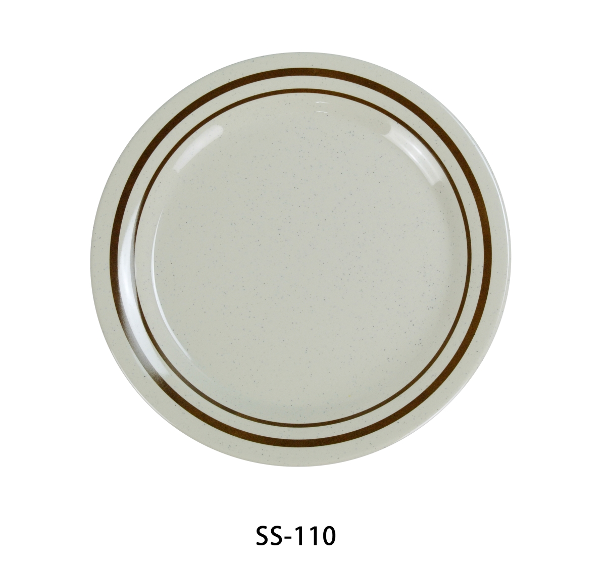 Picture of Yanco SS-110 10 in. Sesame Round Dinner Plate - Pack of 24
