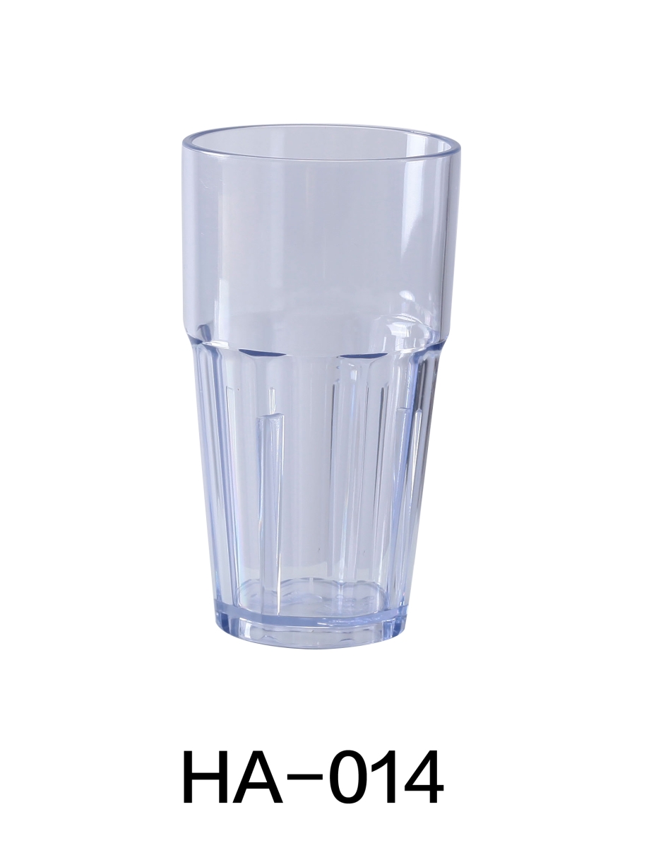 Picture of Yanco HA-014 14 oz Hawaii Beverage Tumbler, Clear - 3.25 x 5 in. - Pack of 72